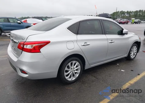 2019 Nissan Sentra Sv из США, поврежденный, VIN 3N1AB7AP3KL604119